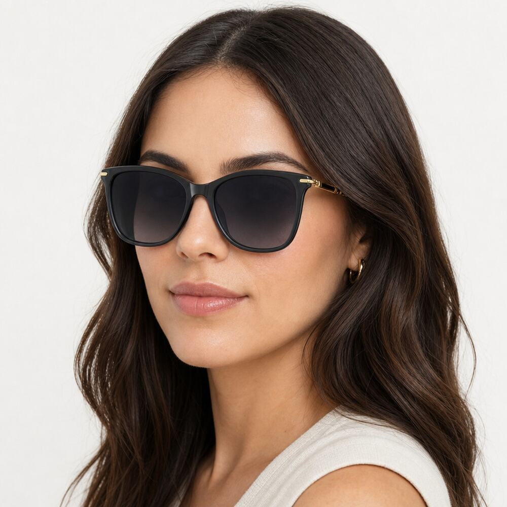 NEW Carolina Herrera HER 0268/S 0KB79O Grey Sunglasses authentic